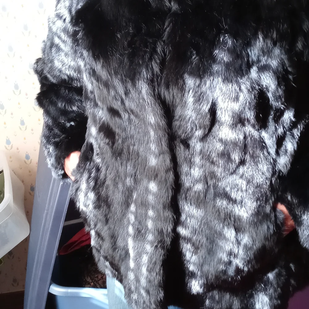 Exquisite Black Rabbit Fur - Picture 5 of 7